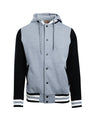 F907HB-Men's Varsity Jacket & Hood