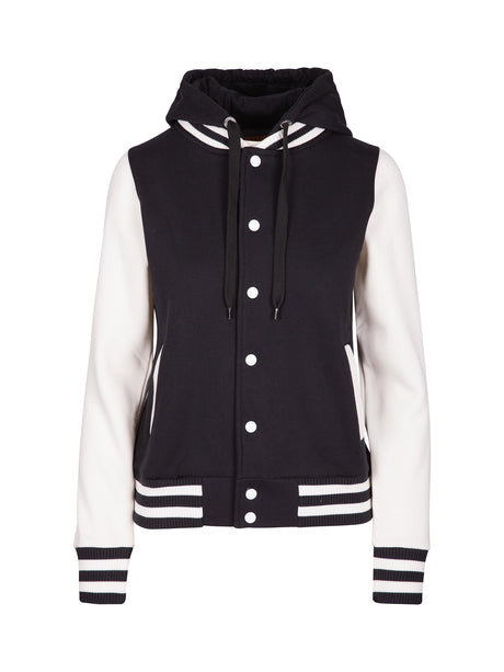 FB97UN-Ladies Varsity Jacket & Hood