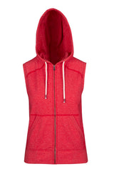 FZ77UN-Ladies/Junior Heather SLEEVELESS ZIP Hoodies - Greatness Range