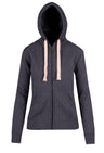 FZ99UN-Ladies/Junior Heavy Zip Fleece Hoodie