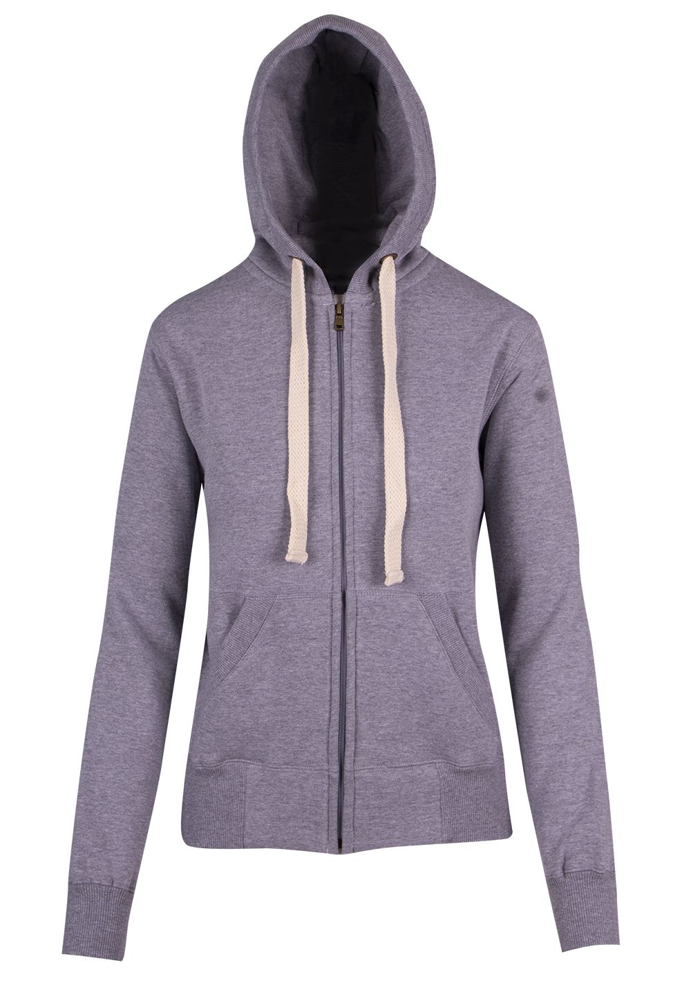 FZ99UN-Ladies/Junior Heavy Zip Fleece Hoodie