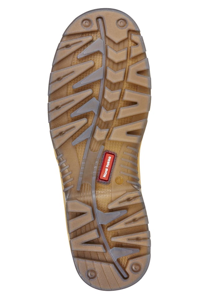 UTILITY ZIP SIDED STEEL TOE SAFETY BOOT - WHEAT-Wheat