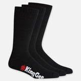 K09230-Men's 3 Pack Bamboo Work Socks