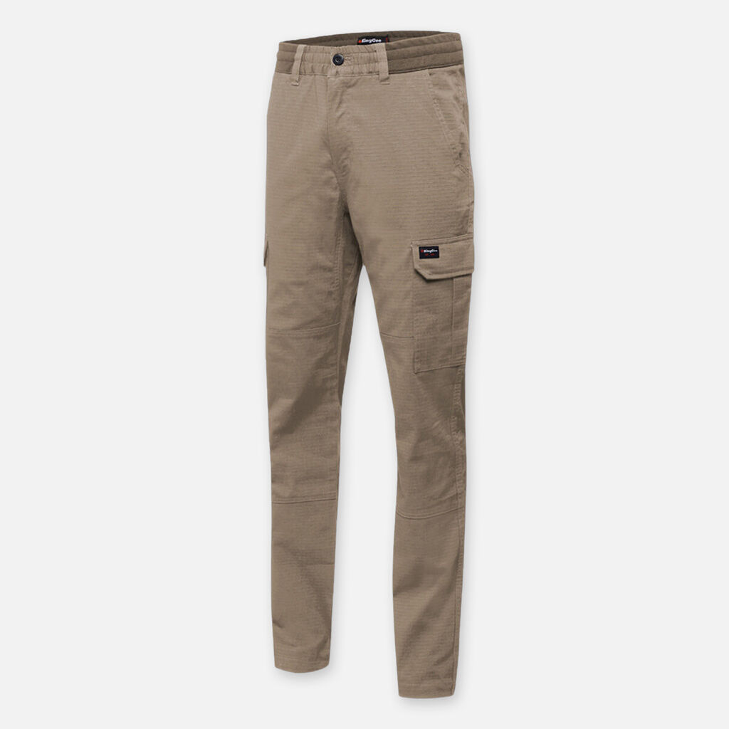 K13005-Rib Comfort Waist Pant