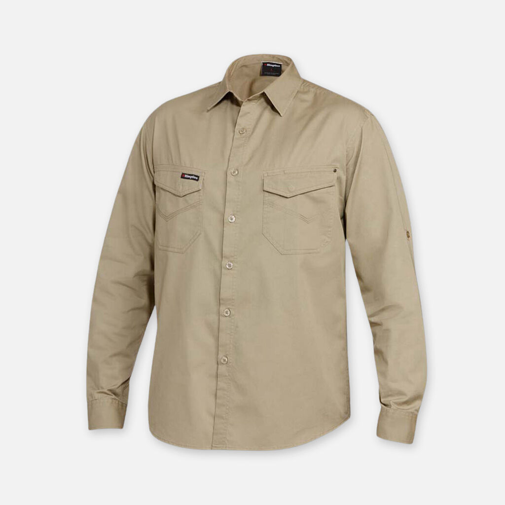 K14350-Tradies Shirt L/S