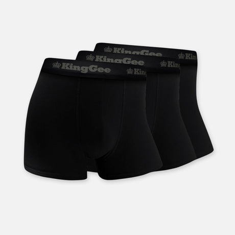 K19005-Men's Bamboo Trunks ( 3 Pack)