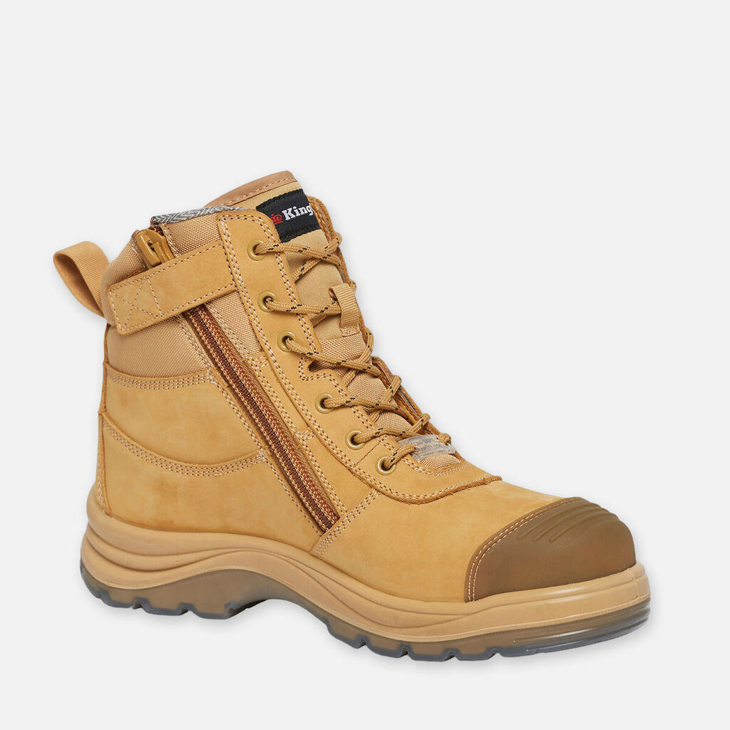 Tradie 6CZ EH Side Zip-WHEAT