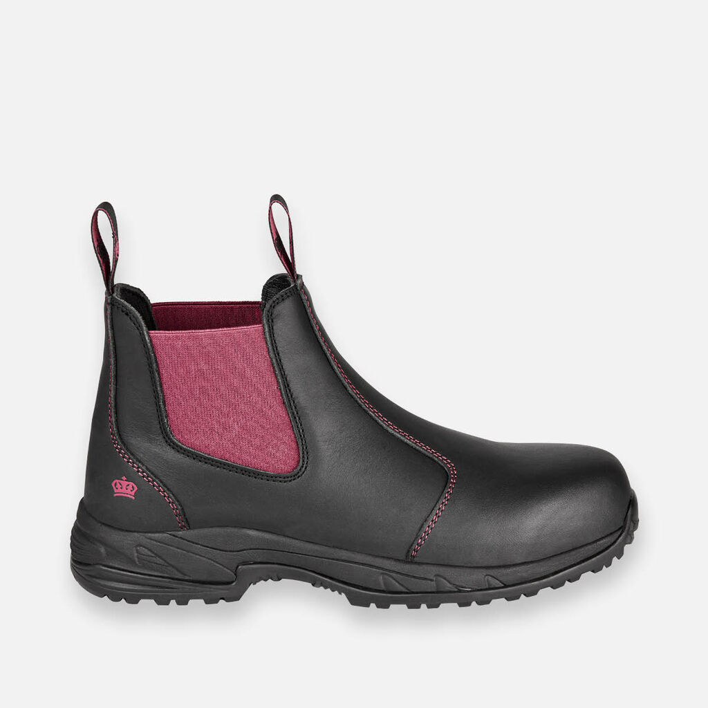 Women's Tradie Pull Up-BLACK/PINK