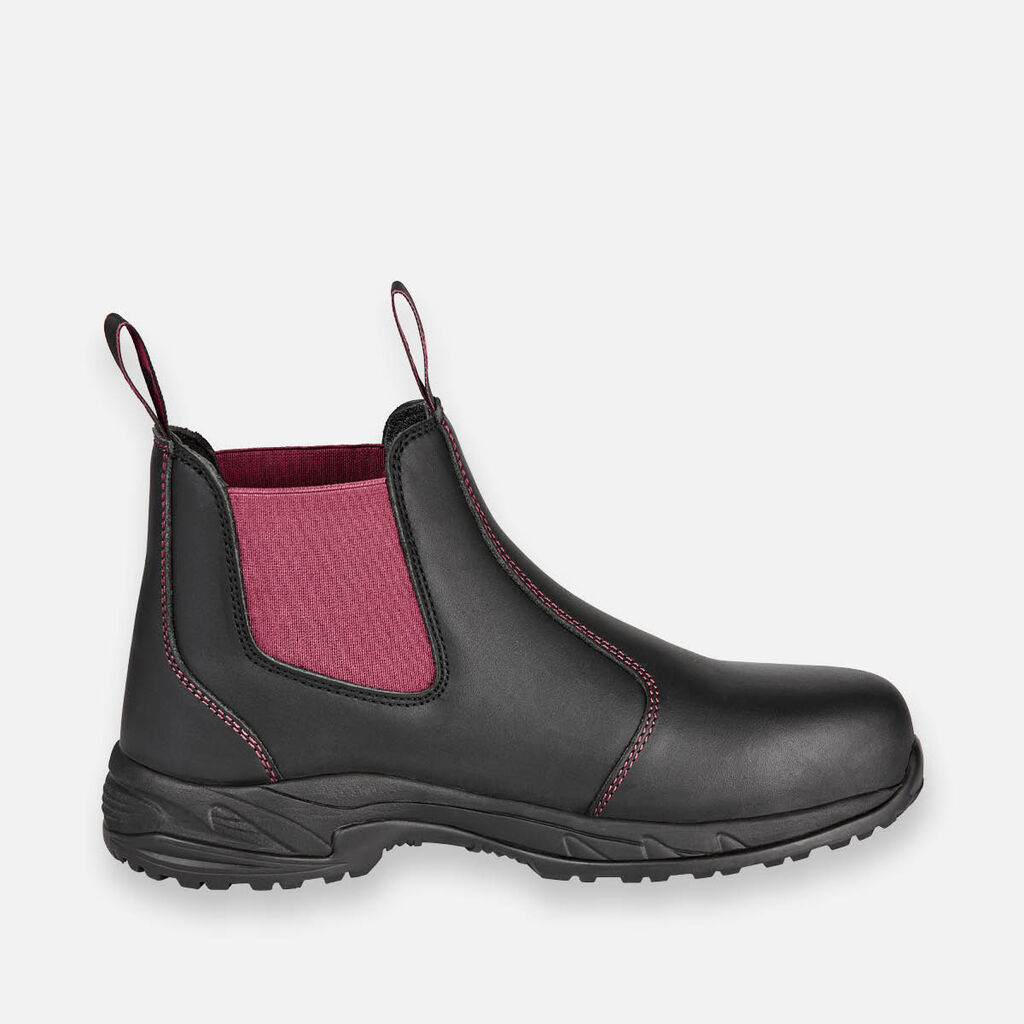 Women's Tradie Pull Up-BLACK/PINK