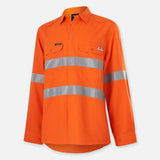 K84003-Women's Shieldtec Lenzing FR Hi-Vis LS Shirt T (New)