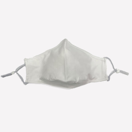 MASKS.COTTON.01P-100% One Piece Cotton Face Masks With Adjustable toggle