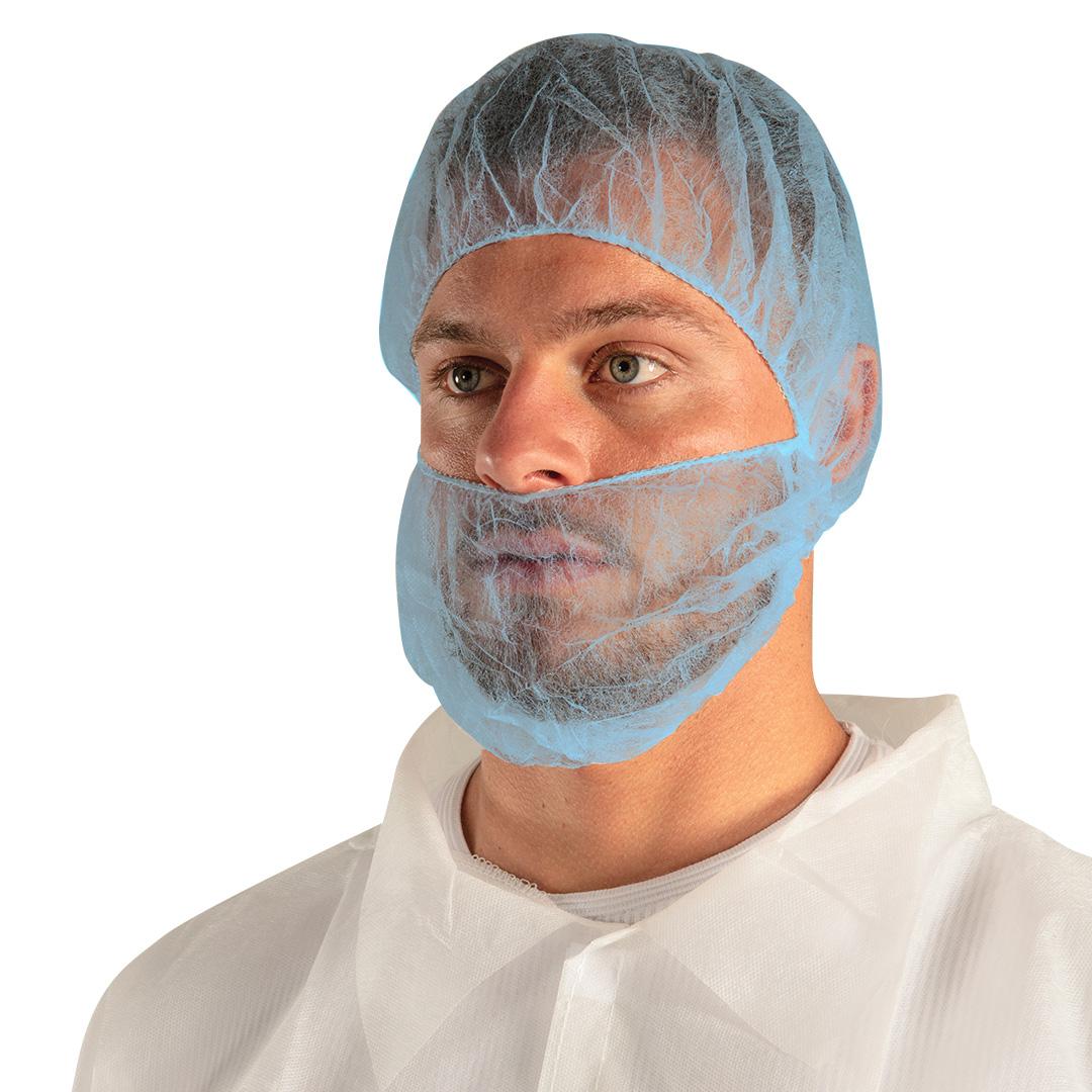CWRX703-SPP Double Loop Beard Cover - Blue