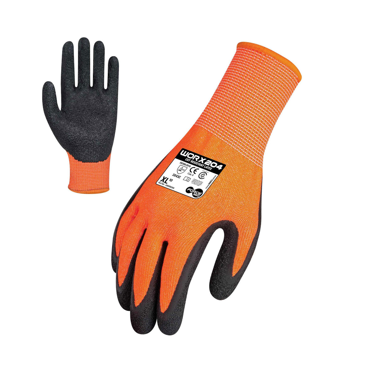 GWORX204-Cut Resistant Hi-Vis Latex