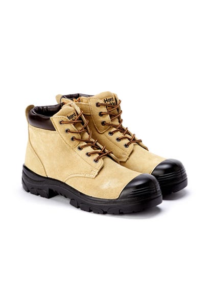 GRAVEL LACE UP STEEL TOE SAFETY BOOT - SAND-Sand