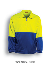 SJ0411-Hi-Vis 1/2 Zip Fleece