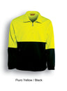 SJ0411-Hi-Vis 1/2 Zip Fleece