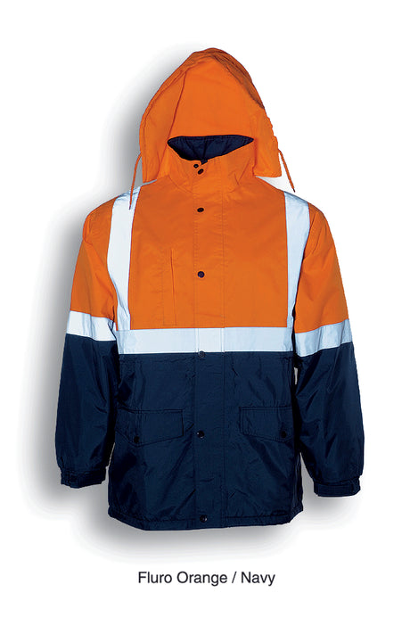 SJ0432-Hi-Vis Mesh Lining Jacket With Reflective Tape