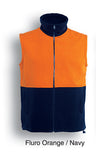 SJ0541-Hi-Vis Polar Fleece Vest