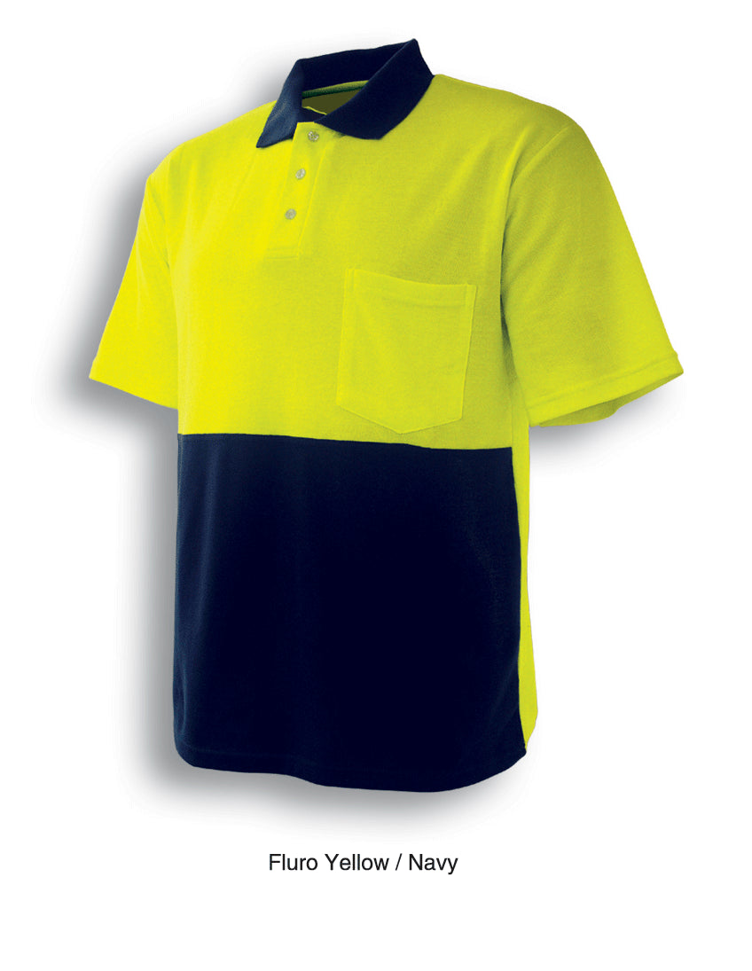 SP0359-Hi-Vis Poly/Cotton Polo -Short Sleeve