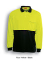 SP0426-Hi-Vis Safety Polo -Long Sleeve