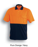 SP0427-Hi-Vis Safety Polo -Short Sleeve