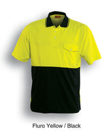 SP0427-Hi-Vis Safety Polo -Short Sleeve