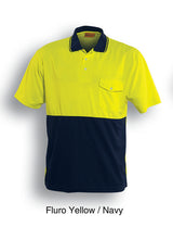 SP0427-Hi-Vis Safety Polo -Short Sleeve