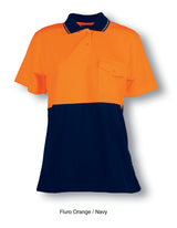 SP0692-Ladies Hi-Vis Safety Polo