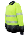 SP0724-High-Vis L/S Sublimated Reflective Polo