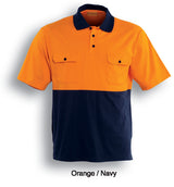 SP1010-Hi-Vis Cotton Jersey Polo S/S