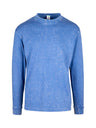 T227LS-Mens' Stone Wash Long Sleeve Tee