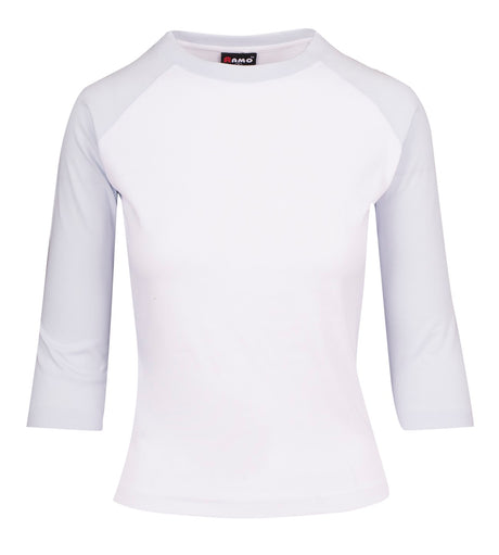 T231RL-Ladies 3/4 Sleeve Raglan Tees