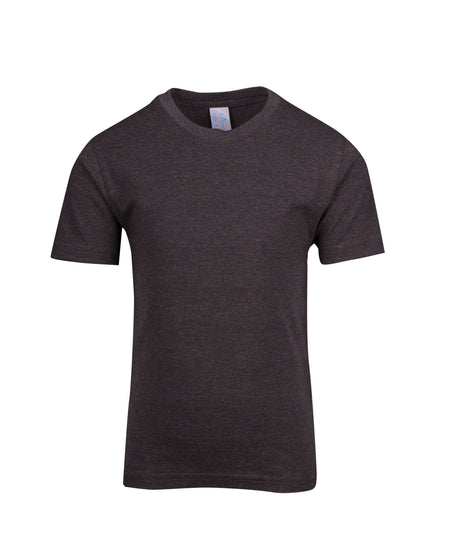 T306KS-Kids Marl Crew Neck T-shirt