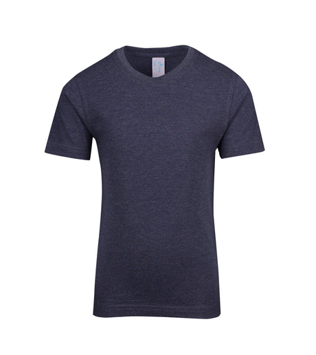 T306KS-Kids Marl Crew Neck T-shirt