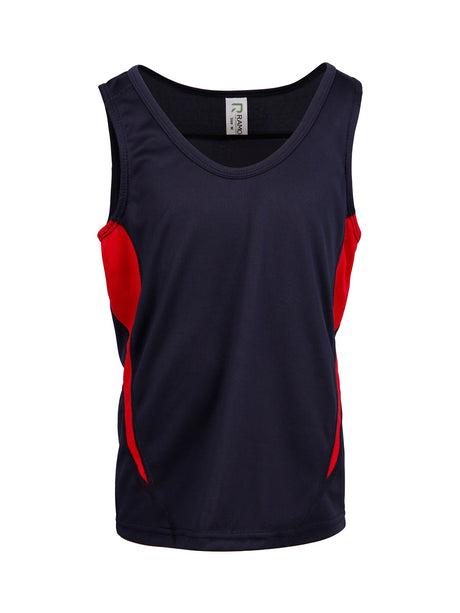 T308SG-Kids Accelerator Cool-Dry Singlet