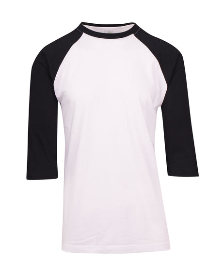 T343RG-Men's 3/4 Sleeve Raglan Tees