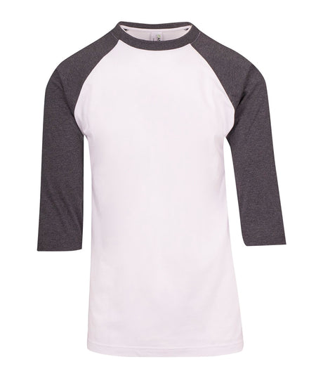 T343RG-Men's 3/4 Sleeve Raglan Tees