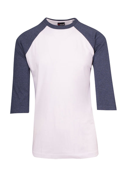 T343RG-Men's 3/4 Sleeve Raglan Tees