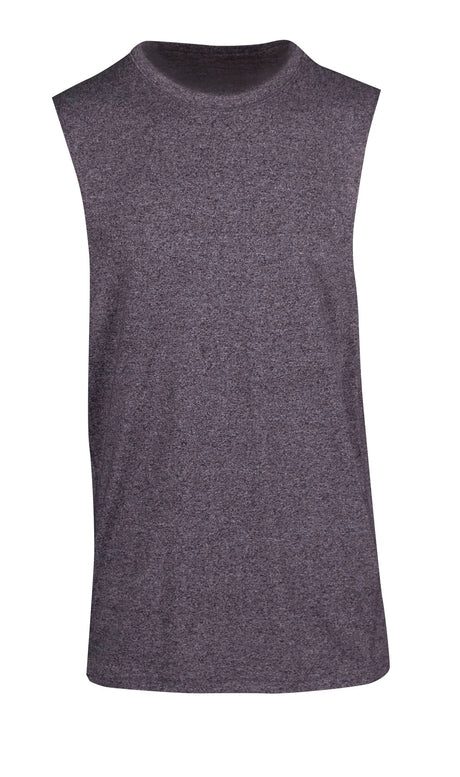 T403MS-Mens Heather SLEEVELESS Tee - Greatness Range