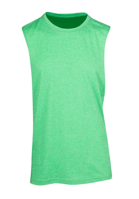 T403MS-Mens Heather SLEEVELESS Tee - Greatness Range