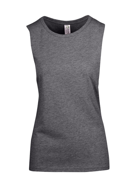 T405LD-Ladies 180gsm 100% combed cotton sleeveless tee