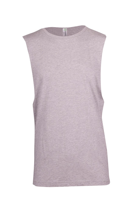 T405MS-180gsm 100% combed cotton sleeveless tee