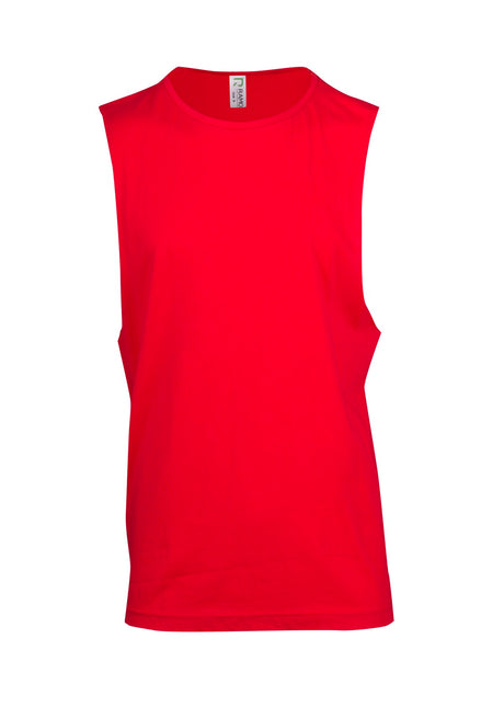 T405MS-180gsm 100% combed cotton sleeveless tee