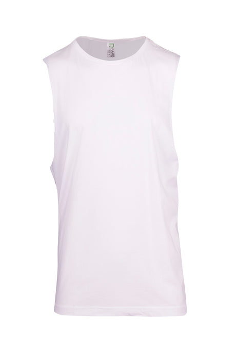 T405MS-180gsm 100% combed cotton sleeveless tee