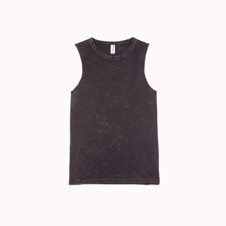 T406LD-Ladies' Stone Washed Tank