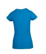 T903LD-Ladies Marl V-neck T-shirt