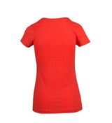 T903LD-Ladies Marl V-neck T-shirt