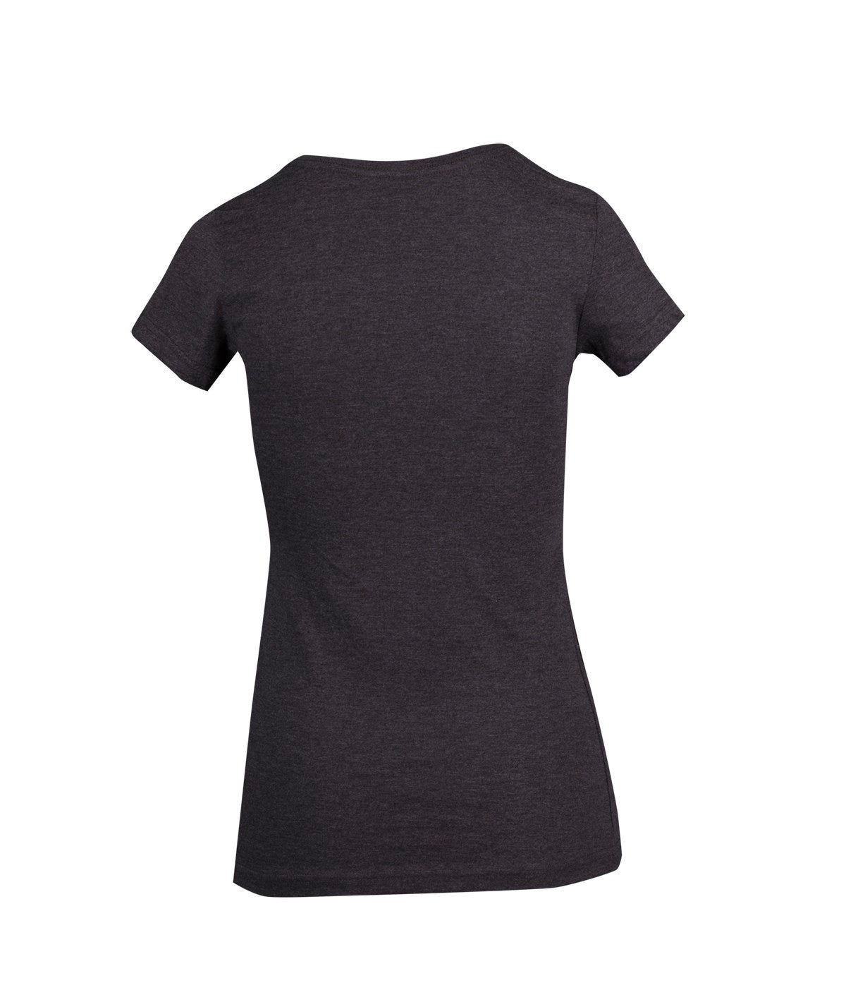 T903LD-Ladies Marl V-neck T-shirt