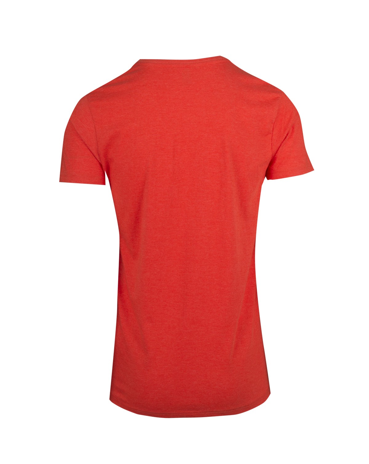 T903TV-Mens Marl V-neck T-shirt