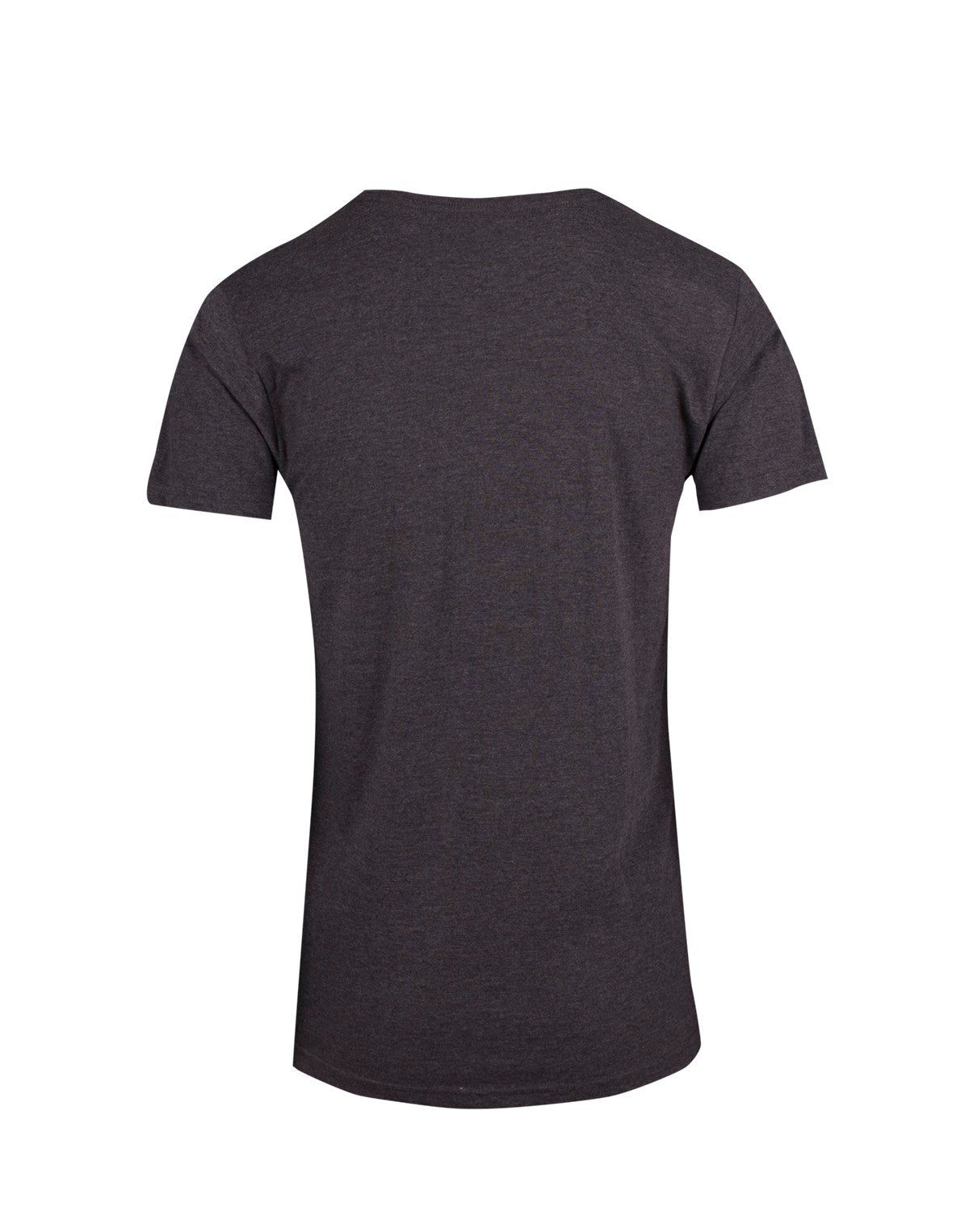 T903TV-Mens Marl V-neck T-shirt